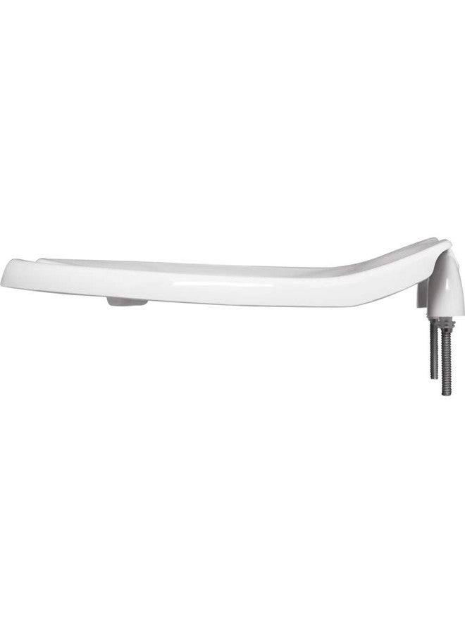 Bemis CHURCH 397CT 000 Commercial Extra Heavy Duty Open Front Toilet Seat without Cover, ROUND, Plastic, White - Image 2
