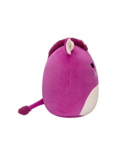Squishmallows 7.5 inch Little Plush Jenna Purple Boar , Officially Licensed Kellytoy Plush Toy, Colorful Soft Toy, Gift for Kids, Girls & Boys Washable Squishy Stuff Toy Multicolor All Age  - Image 3