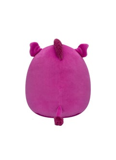 Squishmallows 7.5 inch Little Plush Jenna Purple Boar , Officially Licensed Kellytoy Plush Toy, Colorful Soft Toy, Gift for Kids, Girls & Boys Washable Squishy Stuff Toy Multicolor All Age  - Image 4