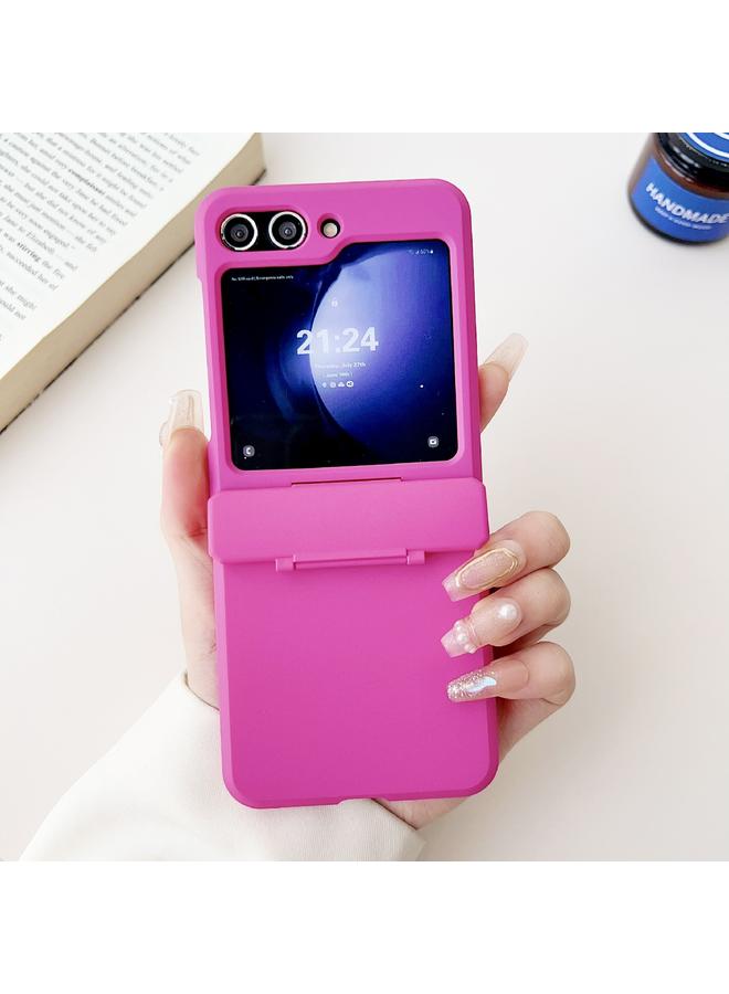 اس-توب جراب لهاتف Samsung Galaxy Z Flip5 5G Skin Feel PC جراب هاتف مضاد للصدمات بتغطية كاملة - Image 3