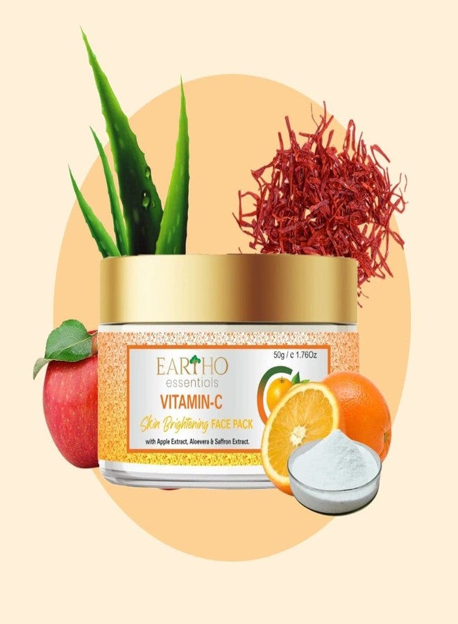 Eartho Essentials 20% Vitamin C Skin Radiance Serum 30ml And 20% Vitamin C Pack 50g - Image 2