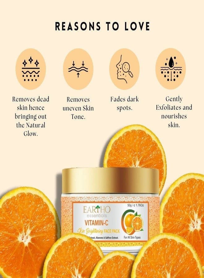 Eartho Essentials 20% Vitamin C Skin Radiance Serum 30ml And 20% Vitamin C Pack 50g - Image 5