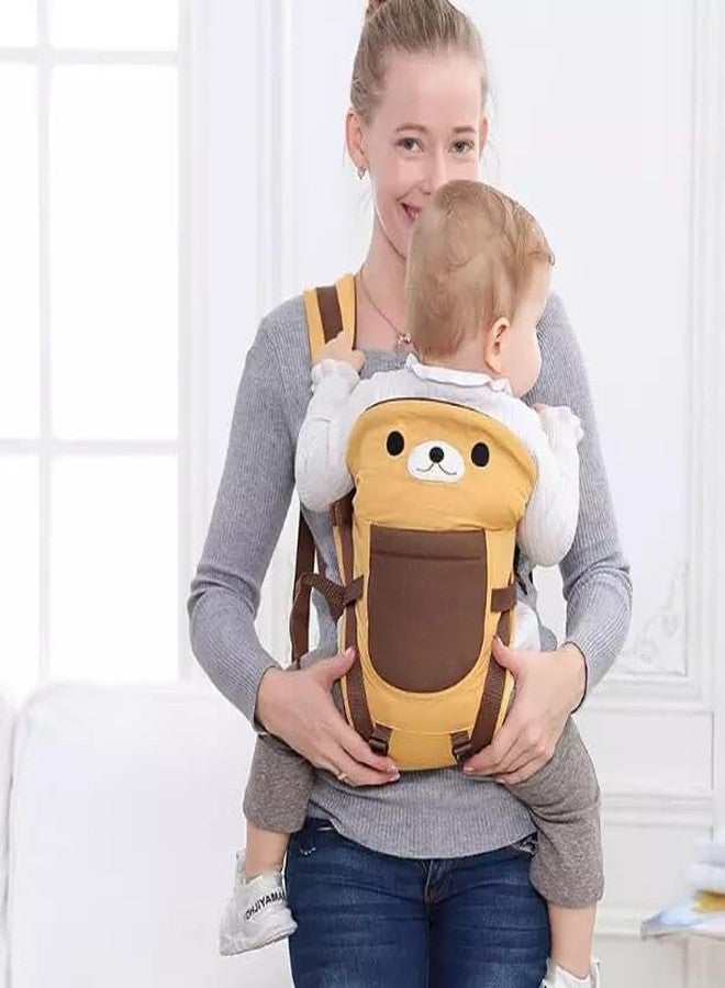 curvear Baby Carrier with Hip Seat and 4 Carry Positions- Ergonomic,Baby Carry with Safety Belt/Sling/Forward/Back Adjustable for Newborns and Older Babies for 3 to 36 Months Baby, Max Weight Up to 15 Kgs - Image 3