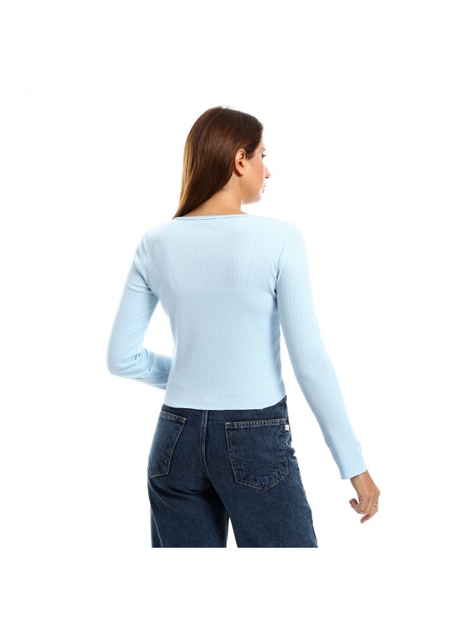 Cocktail 2607-basic top-light blue - Image 3