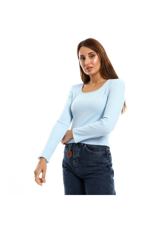 Cocktail 2607-basic top-light blue - Image 4