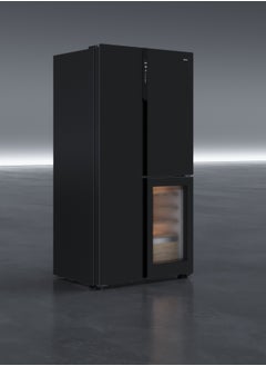 TEKA Full No-Frost 548 Litres Side by Side Refrigerator with Wine/Beverage Cooler "Inverter Motor, Electronic Adjustable Thermostat, LED illumination" Built-in/Freestanding Installation RLF 85950 GBK  - Image 5