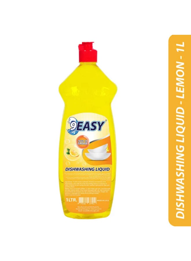 9EASY سائل غسيل الصحون 9Easy 1 لتر عبوة من 2 - Image 2