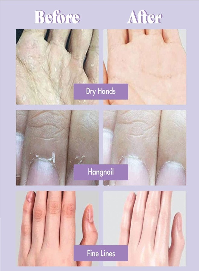 TOI:L Catherine Muller Floral Hand Mask 8 Pairs, Moisturizing Gloves for Dry Hands with Elder Flower & CICA, Repairing and Nourishing Hand Care Treatment for Cracked, Rough, and Dry Skin, Stocking Stuffers - Image 3