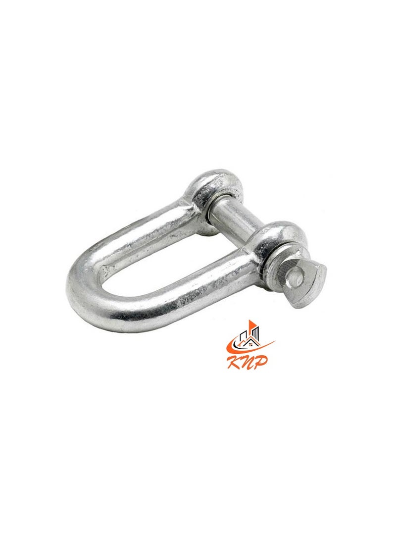 KNP Galvanised Steel D Shackle  2pcs 16MM - Image 1