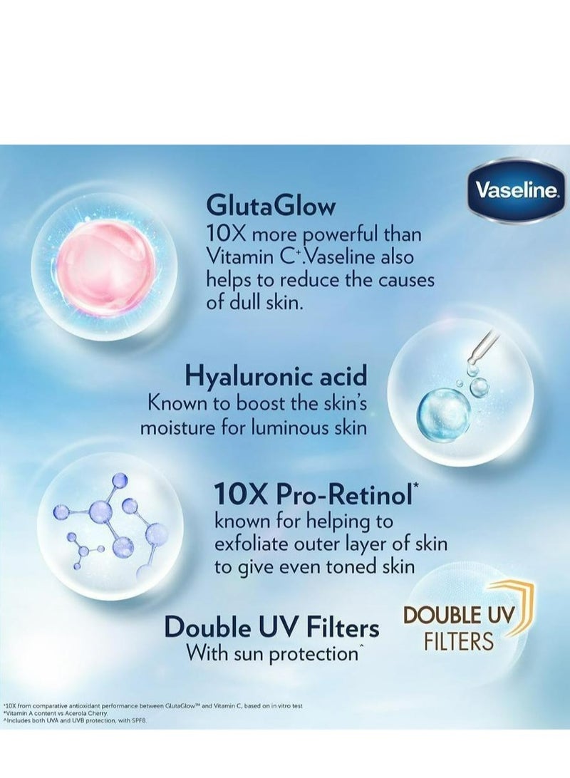 Vaseline Healthy Bright Gluta-Hya Flawless Glow Serum-In-Lotion 330 ML - Image 3