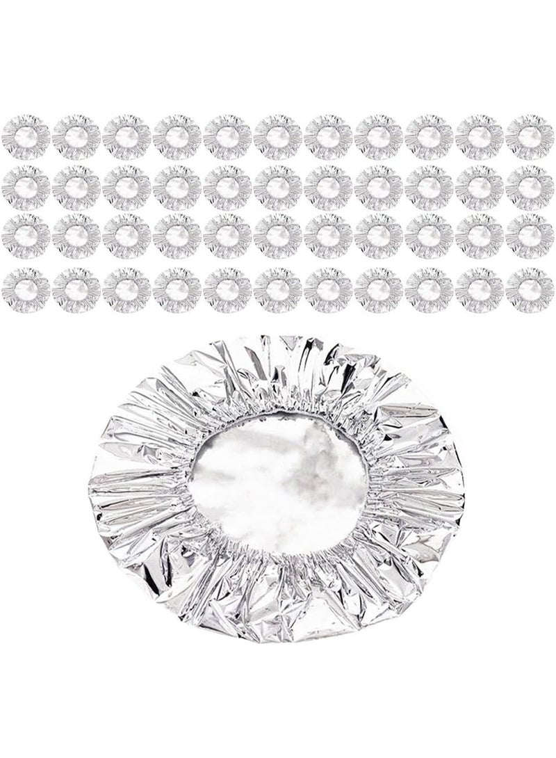 Silver Thermal Dish Covers - Stretchable Reusable Food Lids (10-Pack) Up To 25cm - Kitchen Food Warmth & Freshness - Image 4