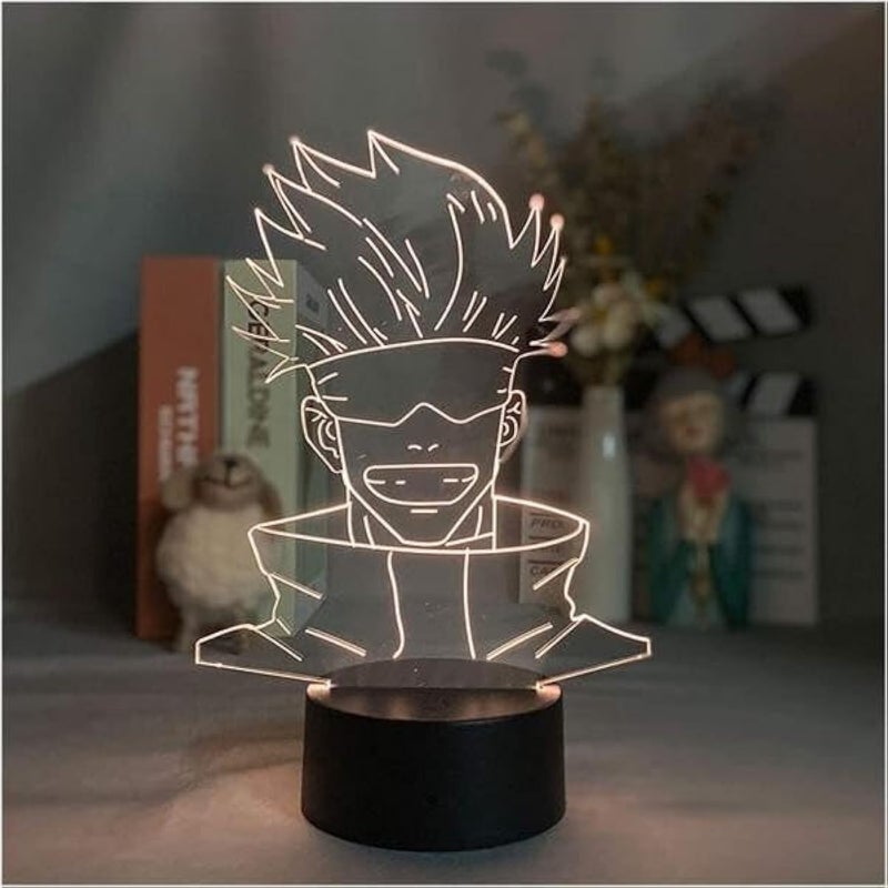Al Raied ARS® Anime-Style LED Night Light with Transparent Shade and Plastic Base - Image 1