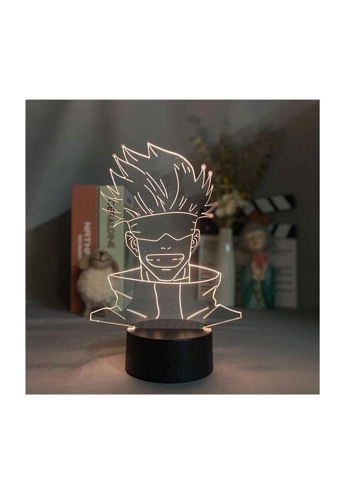 Al Raied ARS® Anime-Style LED Night Light with Transparent Shade and Plastic Base - Image 2
