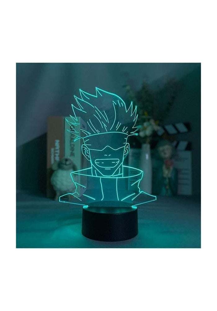 Al Raied ARS® Anime-Style LED Night Light with Transparent Shade and Plastic Base - Image 3