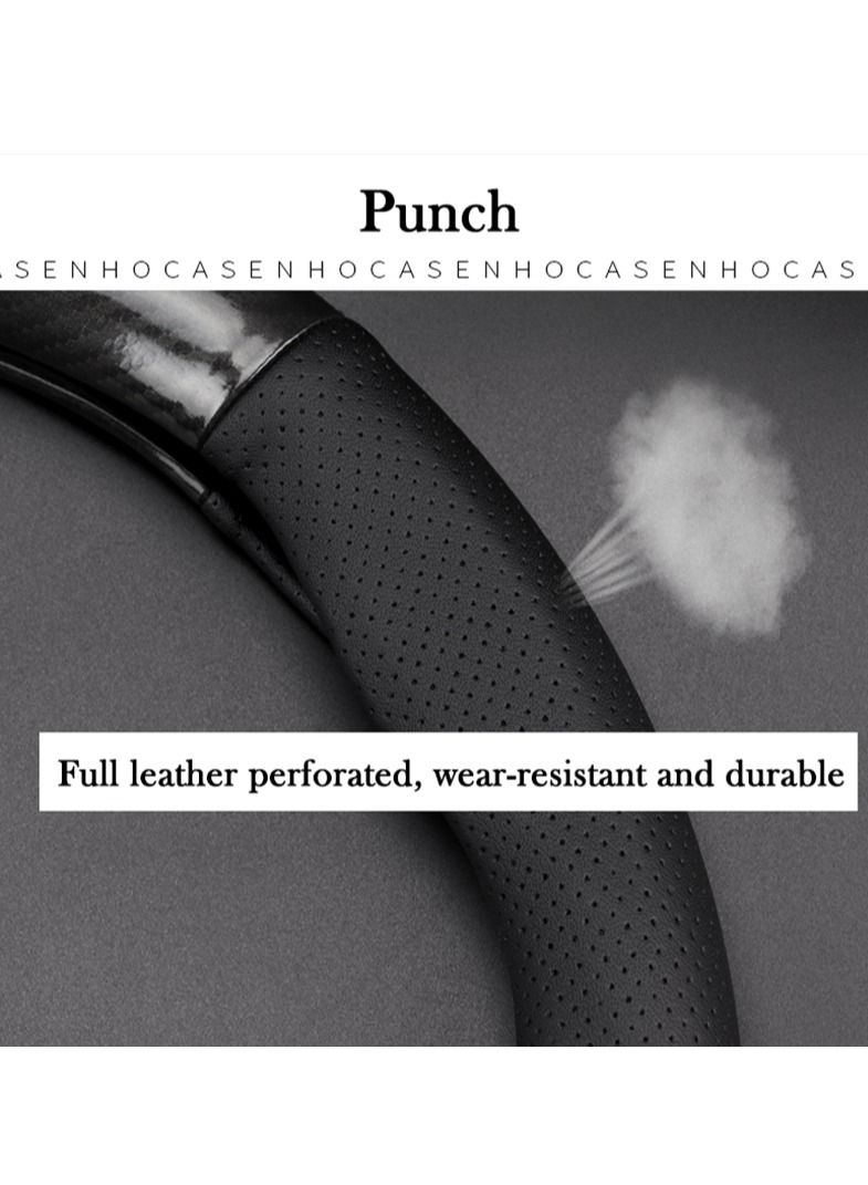 كفر دركسيون كاربون فايبر x جلد - Image 3