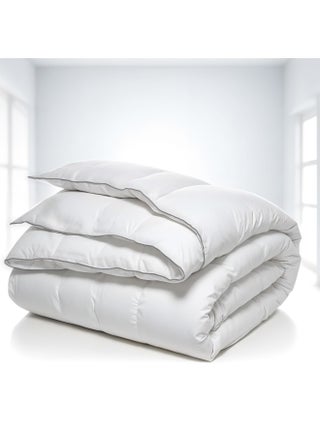Classic Bedding Comforter Duvet Insert White Microfiber All Seasonal Quilted Comforter Stitched Quilting Duvet with White cord Easycare Duvet (220x240cm) - pzsku/Z11BEBE1049181715C4B5Z/45/1746509673/4a2bf92b-68d4-48bb-9cb4-aea4ef3c5b61