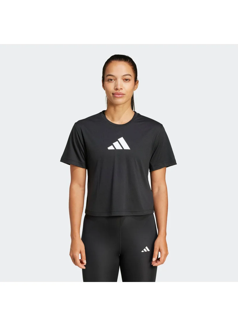 adidas تيشيرت تدريب نسائي أسود