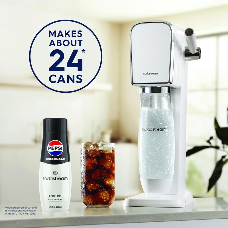SodaStream® Pepsi® Zero Sugar Beverage Mix (440ml, Pack of 4) - Image 2