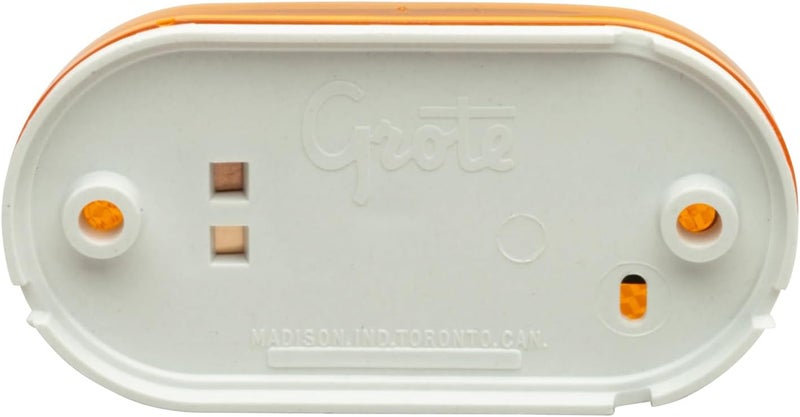 Grote ضوء علامة تخليص بيضاوي أصفر Grote 46713 - Image 2