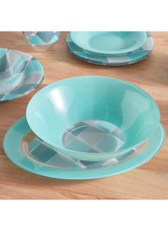 Luminarc Ambi Carron Ocean 46 Piece Dinner Set  - Image 4