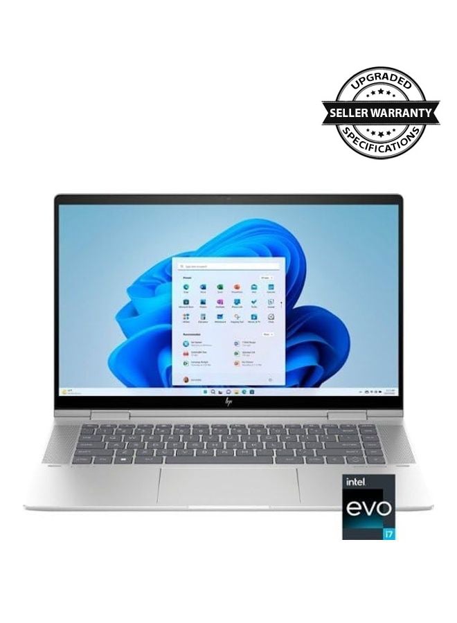 HP (Upgraded Version) Envy X360 15-fe0053dx Touchscreen Laptop With 15.6-Inch FHD Touchscreen Display, Core i7-1355u Processor/16GB RAM/512GB SSD/Intel Iris xe Graphics/Windows 11 English Grey - Image 1