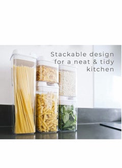 Excefore Containers For Food Glass Jars with Bamboo Lid 5Pcs  - Image 3