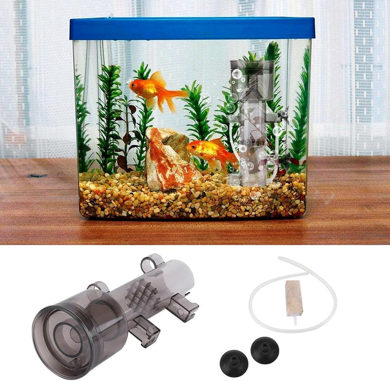 GLOGLOW Nan Fish Accessory Protein Skimmer, Premium Plastic Material, Effective Colloid Remover, 600 LH for Small Aquariums Filters and Accessories (RS-4003) - Image 4