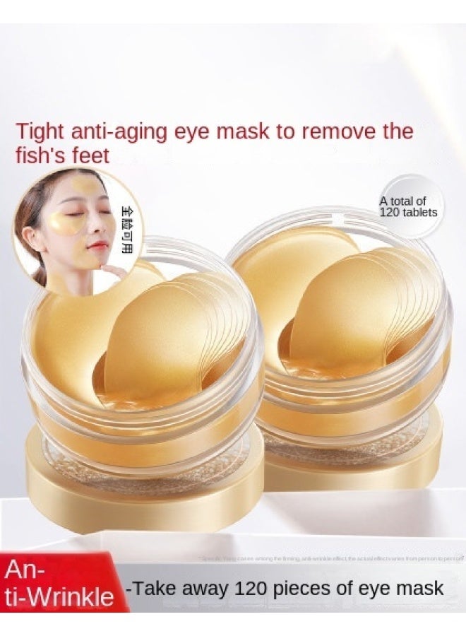 【هدية عيد الحب】رقائق العين المزدوجة نانو جولد كولاجين - يقلل الخطوط الدقيقة، تجاعيد العين، يرطب ويحسن نضارة البشرة - Image 1