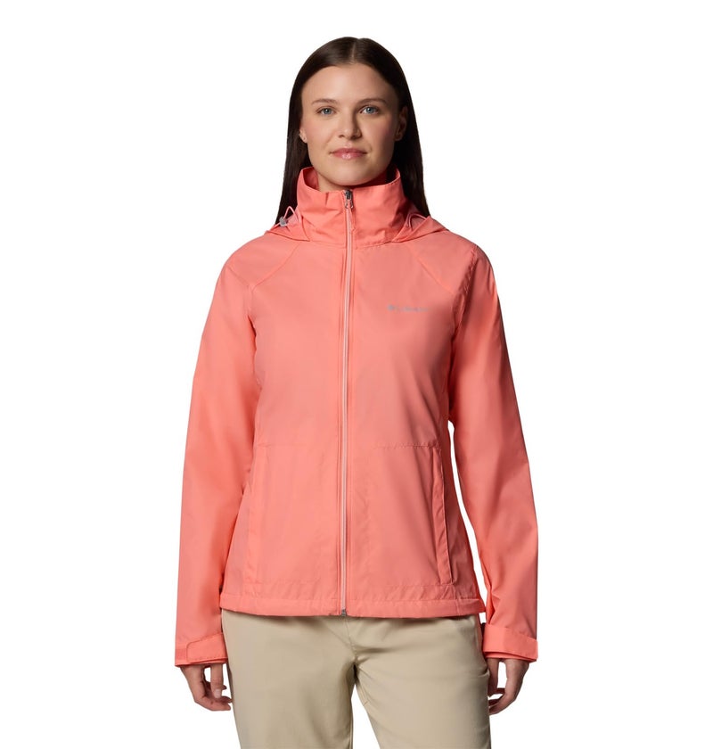 Columbia Womens Switchback IV Rain Jacket Alpenglow XLarge