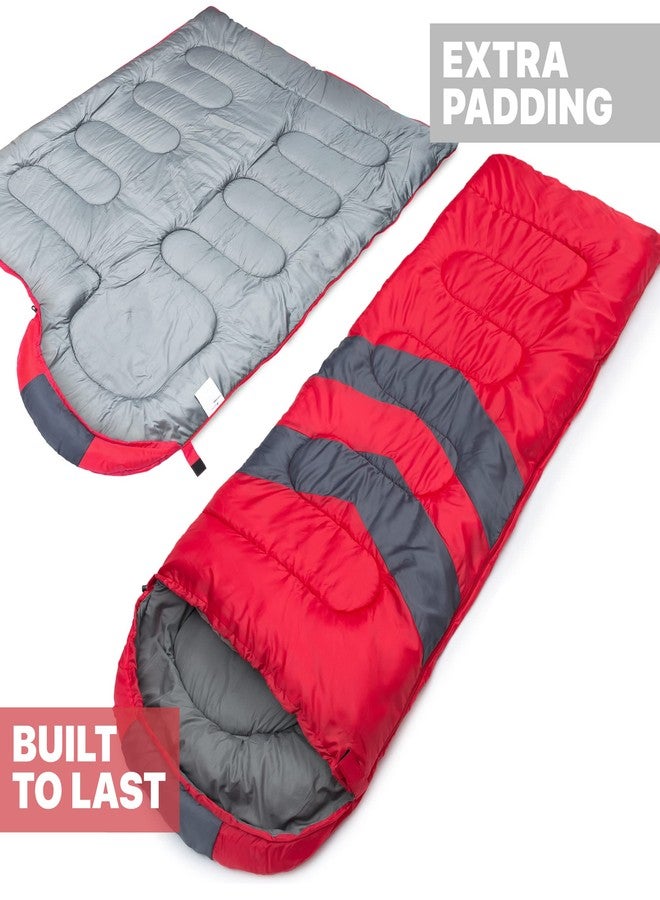 MalloMe Sleeping Bags for Adults & Kids - Ultralight Backpacking Single 4 Season Sleeping Bag for Camping Hiking Outdoor Travel, Cold Weather & Warm - Lightweight Compact, Summer & Winter - Image 3