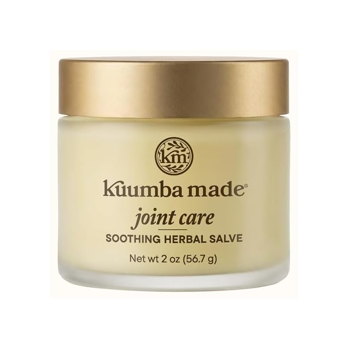 Kuumba Made Joint Care Salve, Comforting Balm with Arnica & Ginger, 2 Oz | Botanical Salve Comforts & Revitalizes Overworked Joints & Surrounding Skin with St. John's Wort & Plant Infusions - Image 1