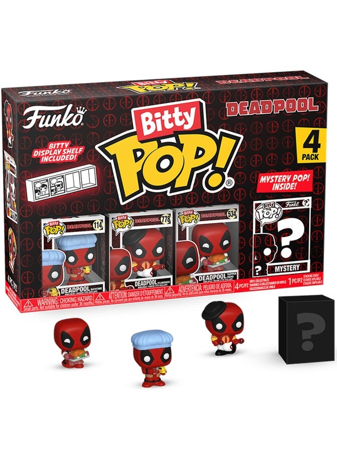 Funko Funko Bitty Pop! Marvel: Deadpool - Bathtime 4PK 