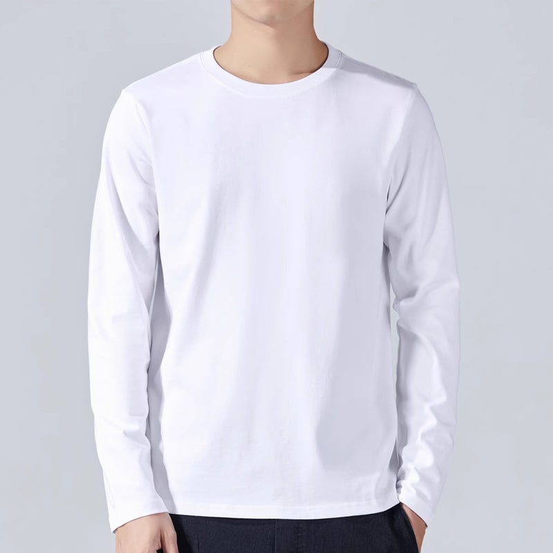 American-Style Short-Sleeve T-Shirt For Men, Autumn New Trendy Slim-Fit Round-Neck Base Shirt, Casual Versatile Short-Sleeve Men'S - Image 1