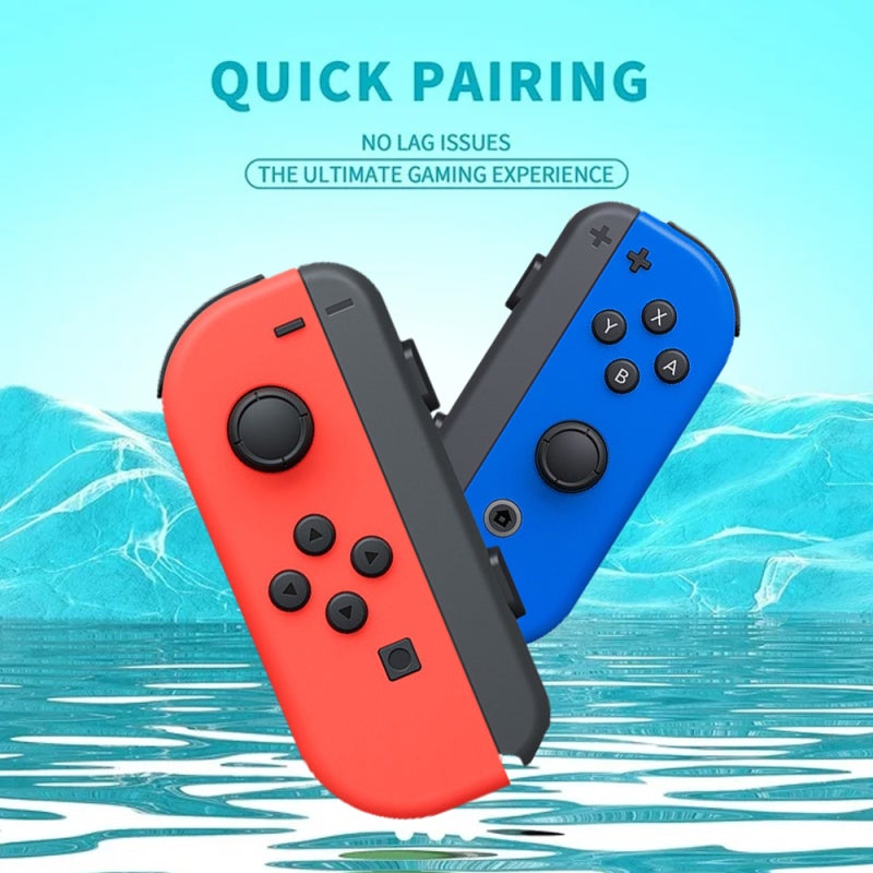 NS switch left and right handle joycon handle switch Bluetooth handle with remote wake-up with hand rope JOY red and blue - Image 5