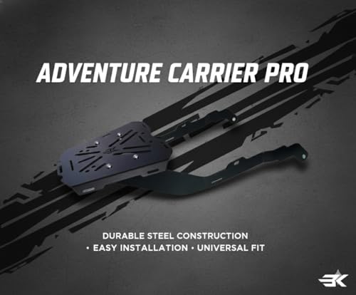 MILACHIN Royall Enfield Meteor 350 Motorcycle Back Luggage | Carrier Rack Plate |Back Carrier Plate Black Metal. - Image 3