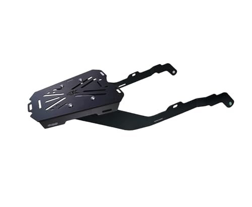 MILACHIN Royall Enfield Meteor 350 Motorcycle Back Luggage | Carrier Rack Plate |Back Carrier Plate Black Metal. - Image 4