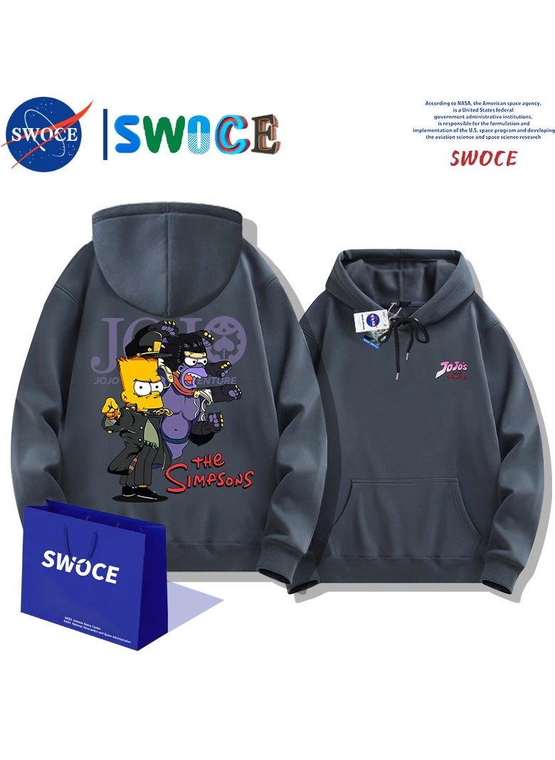 SWOCE Fashionable And Trendy Men's Hooded Sweatshirt  - Image 1