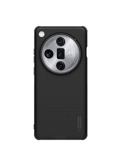 HuHa Case Cover For OPPO Find X7 Ultra NILLKIN Frosted Shield Pro PC + TPU Phone Case Black 