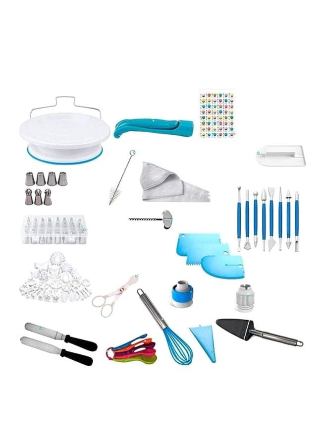 اي ار تي سي طقم تزيين الكيك من 220 قطعة مع طاولة تدوير متعدد الألوان - Image 1