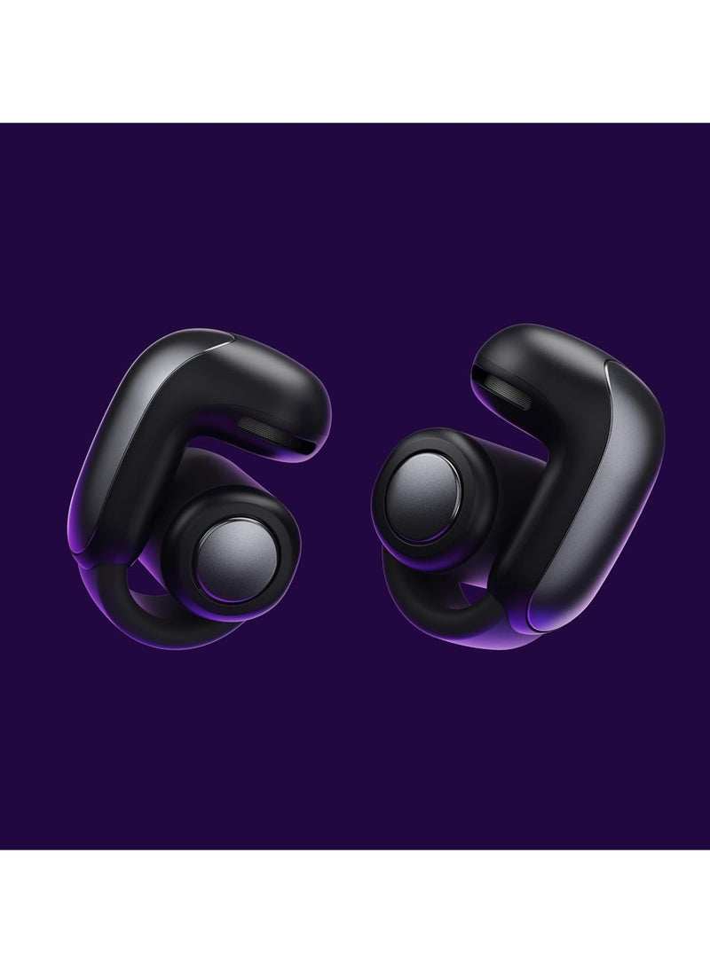 lekikpo - Ultra Open Earbuds, Immersive Audio Open Ear Earbuds, Clip on Earbuds for Comfort, Running Earbuds with OpenAudio for Awareness, Up to 48 Hours of Battery Life, Black - Image 1