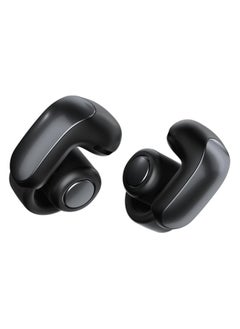 Ultra Open Earbuds, Immersive Audio Open Ear Earbuds, Clip on Earbuds for Comfort, Running Earbuds with OpenAudio for Awareness, Up to 48 Hours of Battery Life, Black