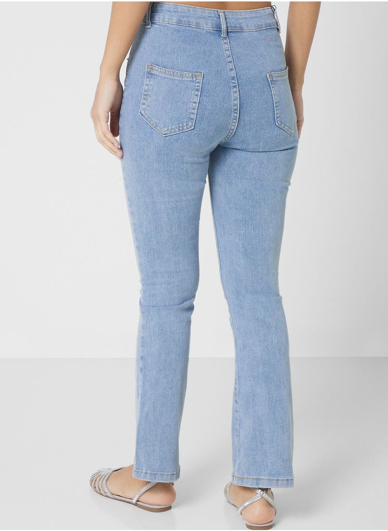 Ginger - Low Waist Slim Fit Jeans - Image 1