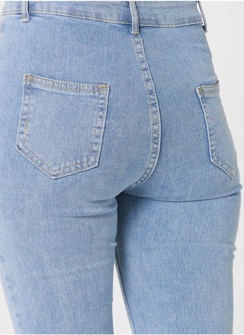 Ginger - Low Waist Slim Fit Jeans - Image 1