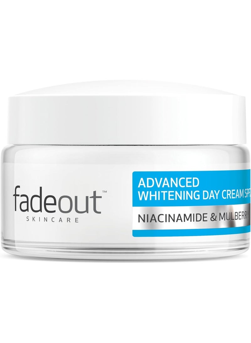 fadeout Fade Out Advanced Whitening Day Cream-Spf20-Niacinamide & Mulberry-Brighten And Correct Uneven Skin Tone-Rapid Hydration And Spf Protection-Gentle Exfoliation-Light Texture-All Skin Types-50Ml - Image 2