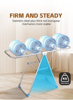 Clothes Drying Rack Metal Steel Laundry Rack Foldable 2 Level Cloth Drying Stand Space Saving Drying Stand Laundry Freestanding Clothes Dryer Hanging Clothes Drying Rack For Indoor Outdoor Use - pzsku/Z11C0B05B6DCC18FE2ECEZ/45/_/1733828191/a314dc4b-f55a-4e6e-8526-5ae02d1c6bea