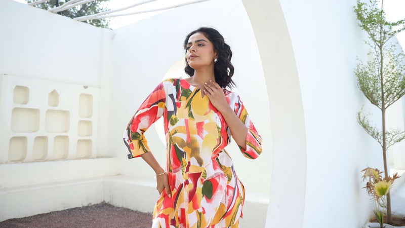 Label Flavia طقم متعدد الألوان للنساء - Image 2