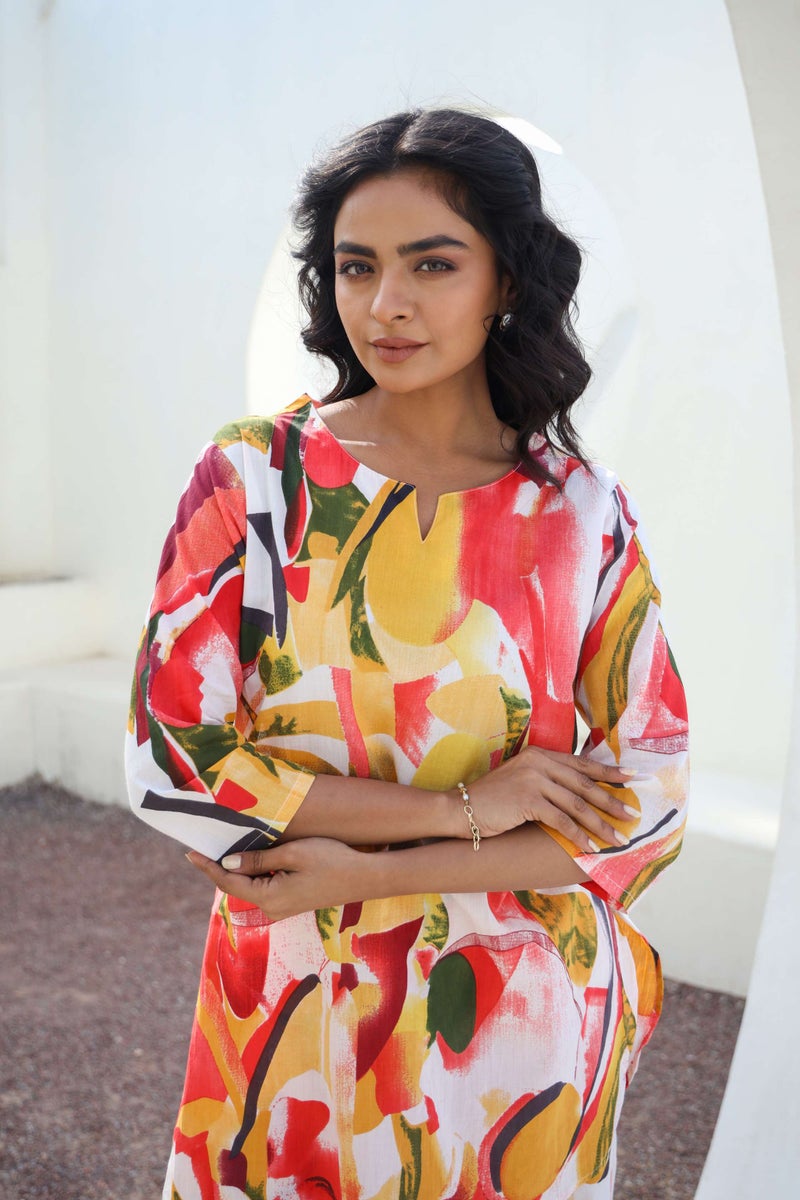 Label Flavia طقم متعدد الألوان للنساء - Image 3