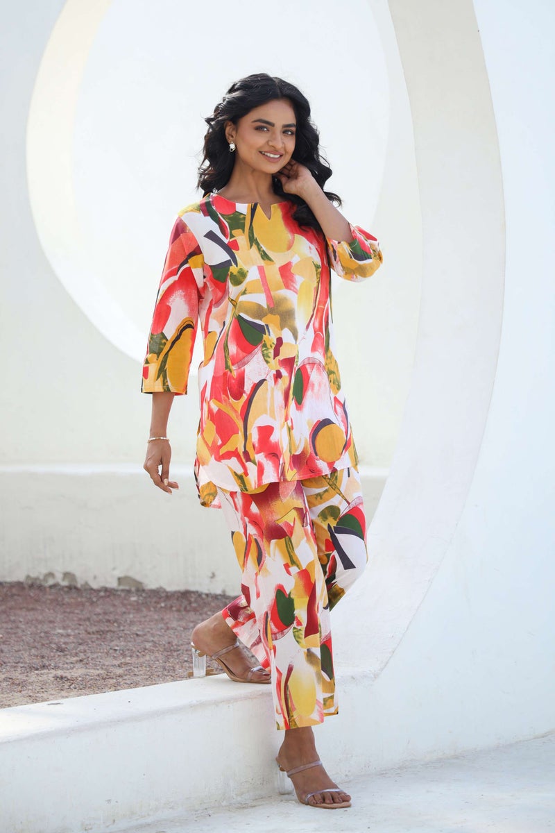 Label Flavia طقم متعدد الألوان للنساء - Image 1