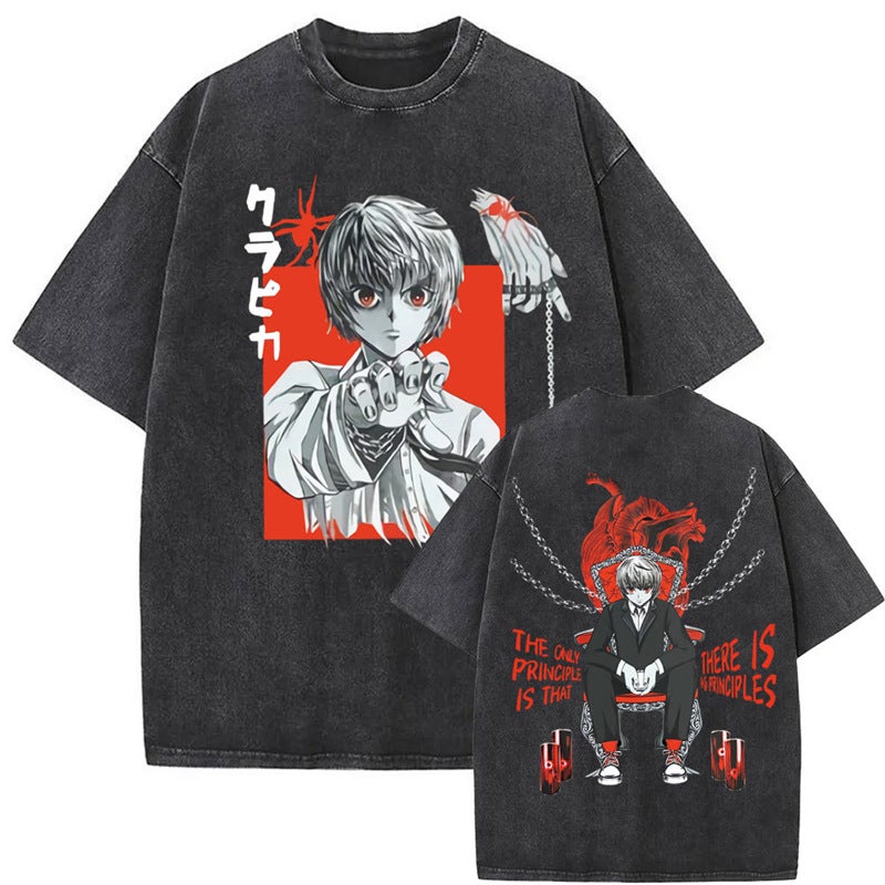 Washed Vintage Anime Hunter X Hunter Gon Freecss Killua Zold - Image 4