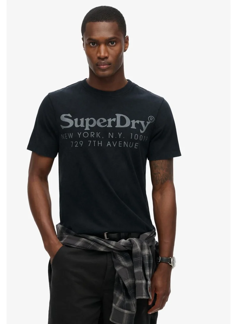 Superdry Tonal Venue Logo T Shirt